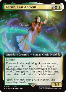 163)□拡張アート□《最後の古代種エアリス/Aerith, Last Ancient