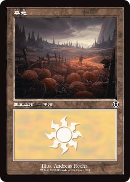 Foil】(289)□旧枠□《平地/Plains》[INR] 土地 | 日本最大級 MTG通販