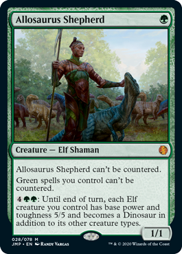 アロサウルス飼い/Allosaurus Shepherd》[JMP] 緑R | 日本最大級 MTG