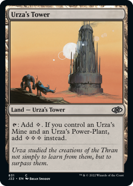 Foil】《ウルザの塔/Urza's Tower》[8ED] 土地U | 日本最大級 MTG通販