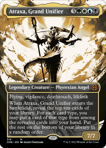 196)《偉大なる統一者、アトラクサ/Atraxa, Grand Unifier》[ONE] 金R
