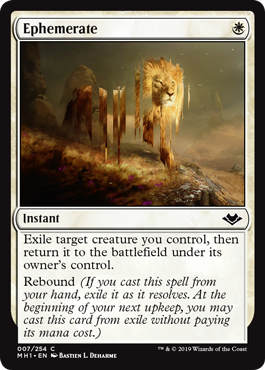 Foil】(007)《儚い存在/Ephemerate》[MH1] 白C | 日本最大級 MTG通販