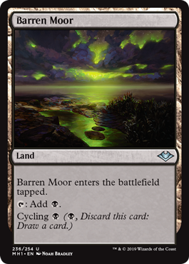 236)《やせた原野/Barren Moor》[MH1] 土地U | 日本最大級 MTG通販