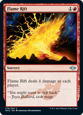 火炎の裂け目/Flame Rift》[NEM] 赤C | 日本最大級 MTG通販サイト