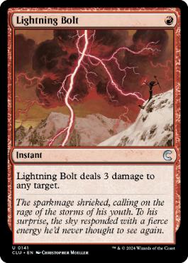105)□日本画□《稲妻/Lightning Bolt》[STA-JP] 赤R | 日本最大級 MTG