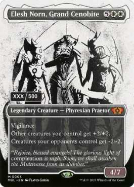 209)□ファイレクシア語□《大修道士、エリシュ・ノーン/Elesh Norn