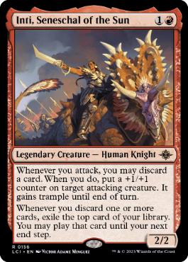 156)《太陽の執事長、インティ/Inti, Seneschal of the Sun》[LCI] 赤R