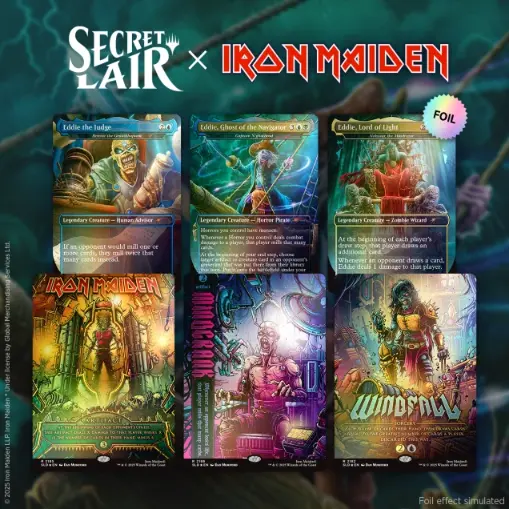Secret Lair x Iron Maiden: Eddie Unchained Foil Edition [Secret