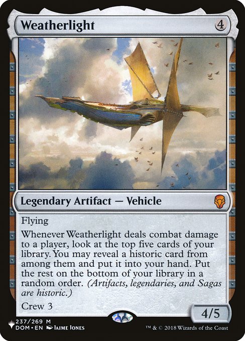 ウェザーライト/Weatherlight》[DOM] 茶R | 日本最大級 MTG通販サイト
