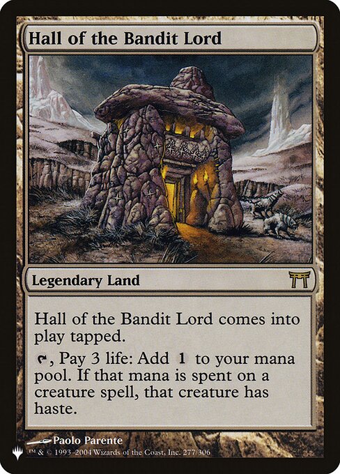山賊の頭の間/Hall of the Bandit Lord》[CHK] 土地R | 日本最大級 MTG