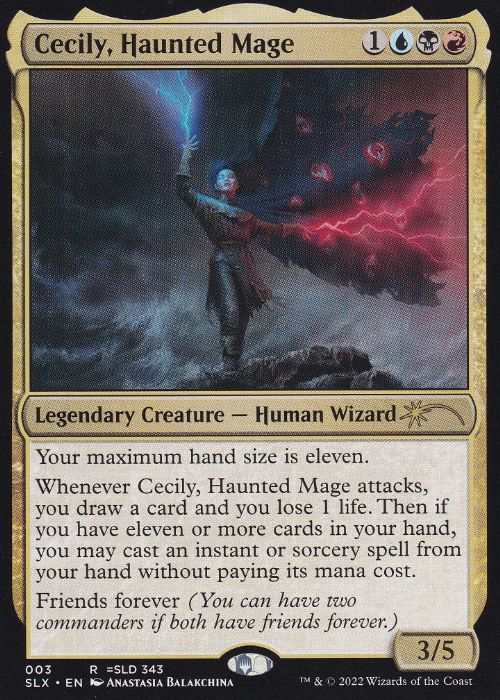 003)《Cecily, Haunted Mage》//《Eleven, the Mage》[SLX] 金R | 日本