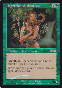 アルゴスの女魔術師/Argothian Enchantress》[USG] 緑R | 日本最大級