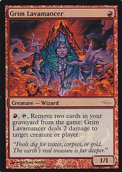 Foil】《渋面の溶岩使い/Grim Lavamancer》[TOR] 赤R | 日本最大級 MTG
