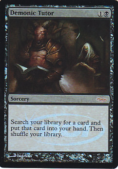 Foil】(027)《悪魔の教示者/Demonic Tutor》[STA] 黒R | 日本最大級