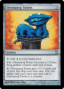 時エイトグのトーテム像/Chronatog Totem》[TSP] 茶U | 日本最大級 MTG