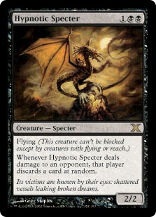 惑乱の死霊/Hypnotic Specter》[3ED] 黒U | 日本最大級 MTG通販サイト