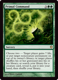 原初の命令/Primal Command》[ARC] 緑R | 日本最大級 MTG通販サイト