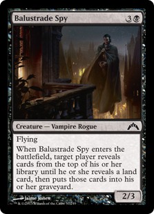 欄干のスパイ/Balustrade Spy》[GTC] 黒C | 日本最大級 MTG通販サイト