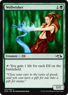 幸運を祈る者/Wellwisher》[C14] 緑C | 日本最大級 MTG通販サイト