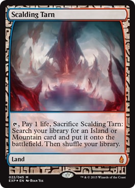 Foil】《沸騰する小湖/Scalding Tarn》[EXP] 土地R | 日本最大級 MTG