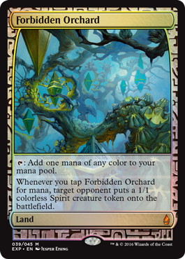 Foil】《禁忌の果樹園/Forbidden Orchard》[EXP] 土地R | 日本最大級