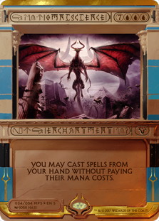 Foil】《全知/Omniscience》[MPS2] 青R | 日本最大級 MTG通販サイト