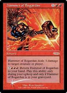 Foil】《ボガーダンの鎚/Hammer of Bogardan》(ジャッジ褒賞)[DCI