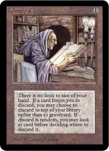 アルターネイト版】《レンの書庫/Library of Leng》[4ED] 茶U | 日本