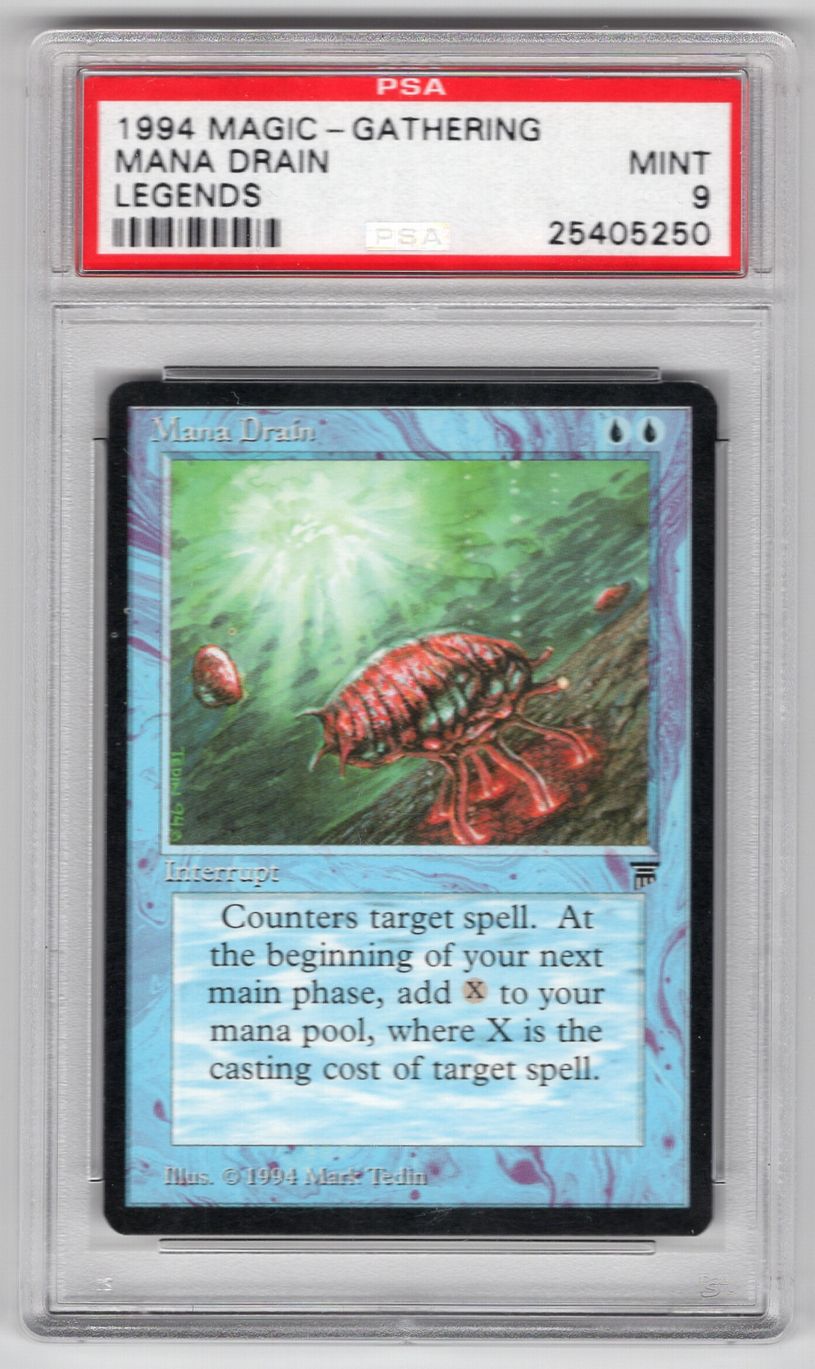 マナ吸収/Mana Drain》[LEG] 青U | 日本最大級 MTG通販サイト「晴れる屋」