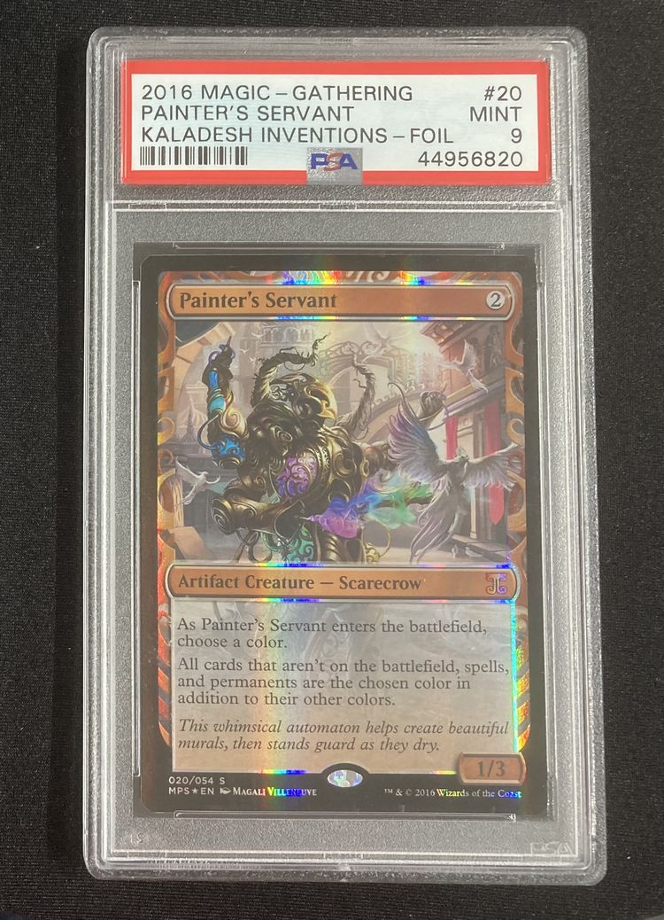 Foil】《絵描きの召使い/Painter's Servant》※部分光沢[MPS] 茶R