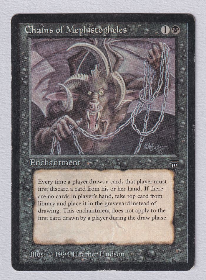 Chains of Mephistopheles》[LEG] 黒R | 日本最大級 MTG通販サイト