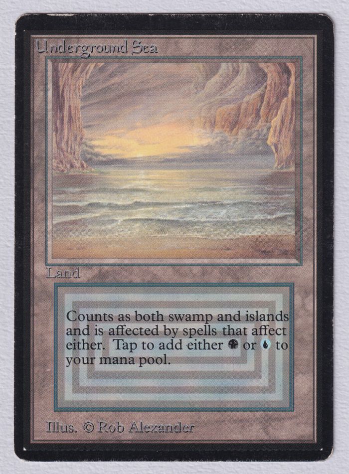 買取：《Underground Sea》[LEB] 土地R | 日本最大級 MTG通販サイト
