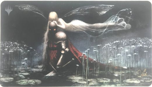 プレイマット：☆直筆サイン入り☆《誘惑蒔き/Sower of Temptation