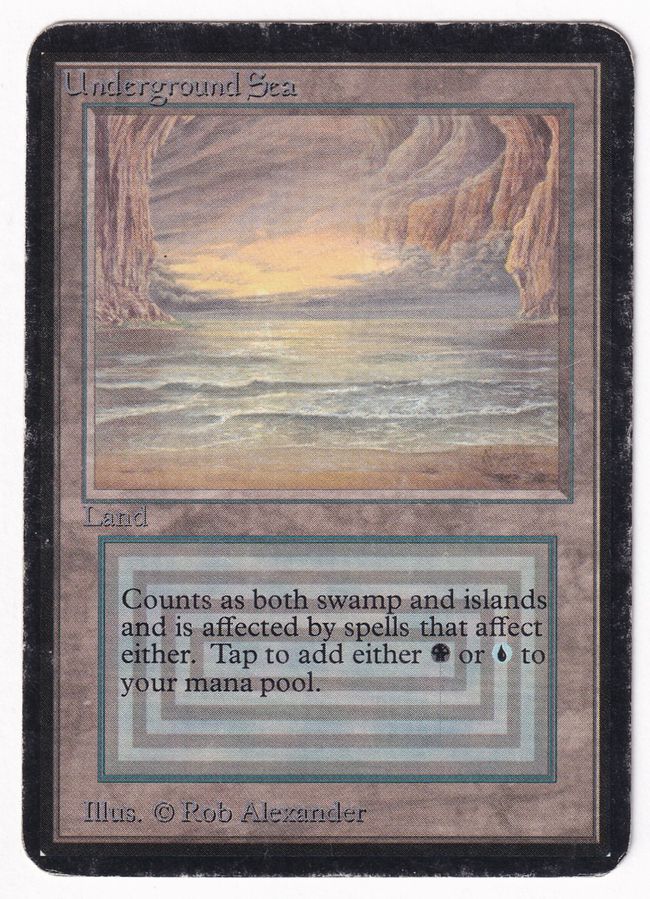 Underground Sea》[LEA] 土地R | 日本最大級 MTG通販サイト「晴れる屋」