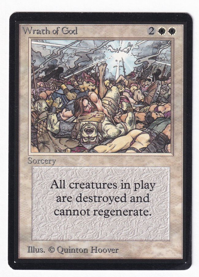 神の怒り/Wrath of God》[LEB] 白R | 日本最大級 MTG通販サイト