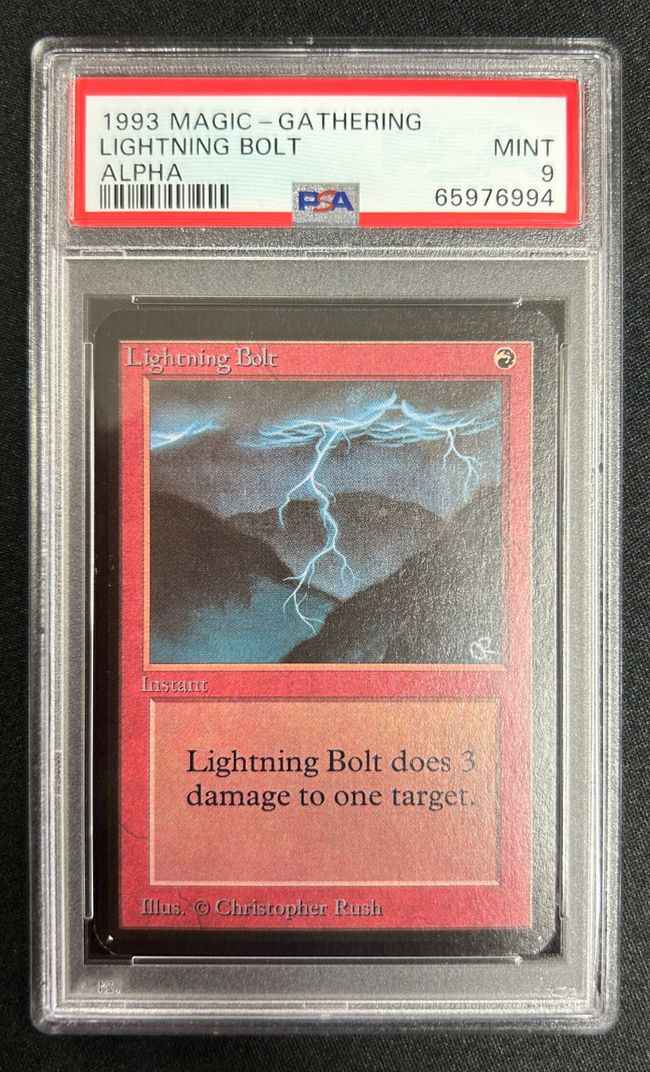 稲妻/Lightning Bolt》[LEA] 赤C | 日本最大級 MTG通販サイト「晴れる屋」