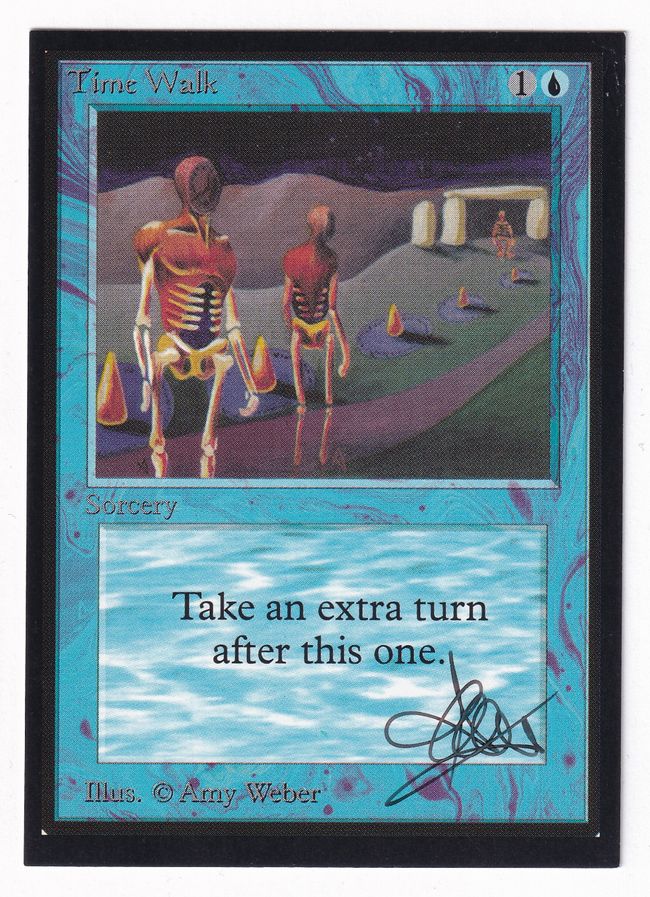 EN】《Time Walk》※アーティストプルーフ NM | 日本最大級 MTG通販