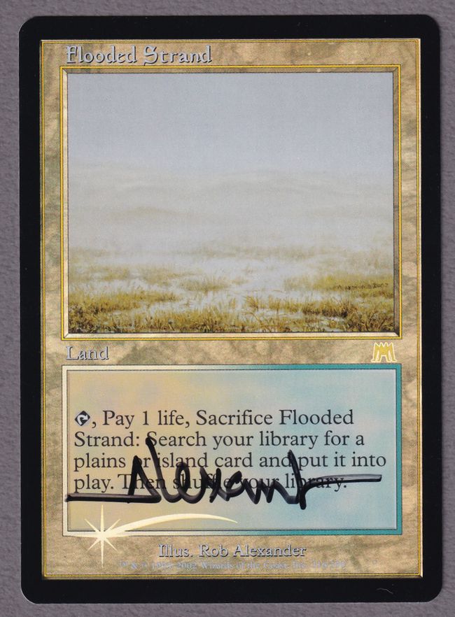 Foil】《溢れかえる岸辺/Flooded Strand》[ONS] 土地R | 日本最大級