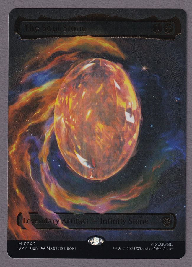 コズミック・Foil】(242)□ボーダーレス□《ソウル・ストーン/The Soul