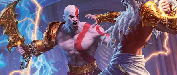 Secret Lair x God of War: Greekの《世界大戦》《炎の儀式》 《硫黄の