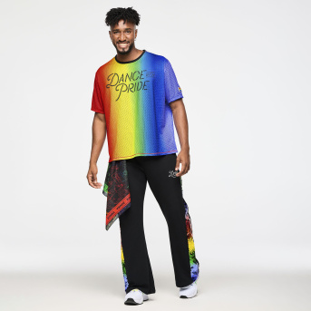 ZUMBA　パンツ Zumba Multicolor Logo Slouch Sweatpants – Zumba Wear | STRONG iD