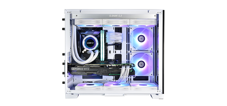 Buy Lian Li ST120 ARGB PWM Fans 120mm White 3 Pack [ST1203W] | PC