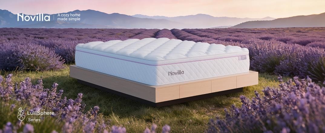 日本初！ラベンダーの香りが楽しめるポケットコイルマットレス