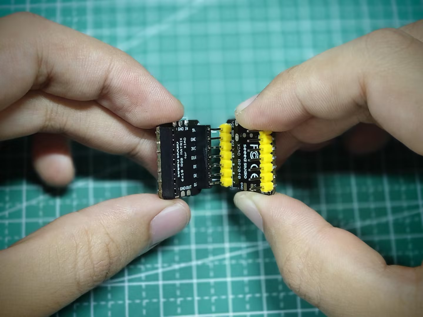 XIAO用6x10 RGBマトリックスの使用開始 | Seeed Studio Wiki