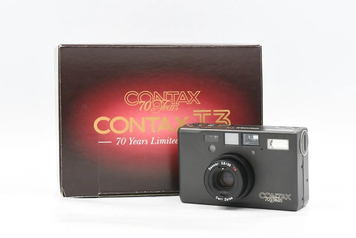 CONTAX T3 Titanium Black 70th Anniversary SN. 036084 – FILMCAMERA
