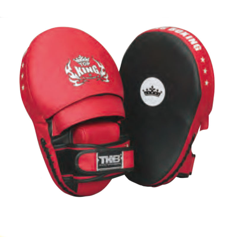 TOP KING パンチングキックミット赤 TOP KINGパンチングミットロング