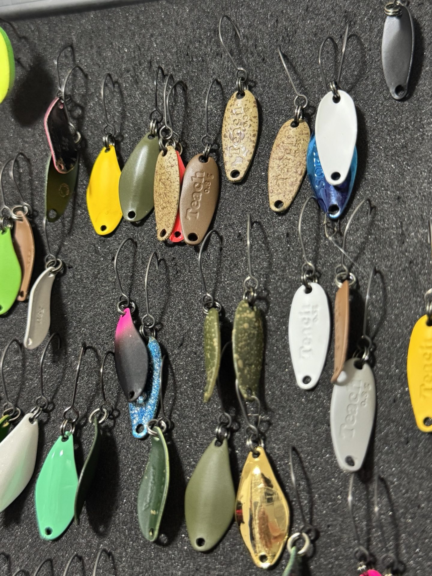 ☆管釣トラウトルアー大量 ワレット毎！スプーン、クランク、ミノ一