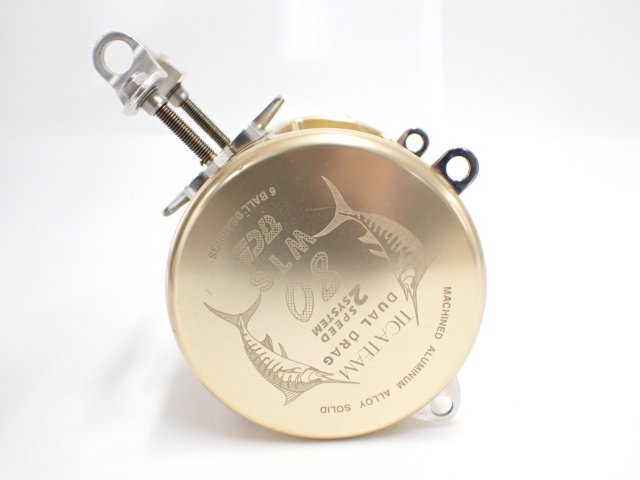 希少】 TICA TEAM ティカチーム 2スピードトローリングリール 80WTS