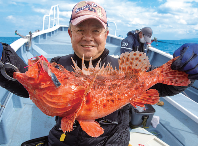 午前アカムツ、午後オニカサゴ！東伊豆で人気根魚のダブルヘッダー