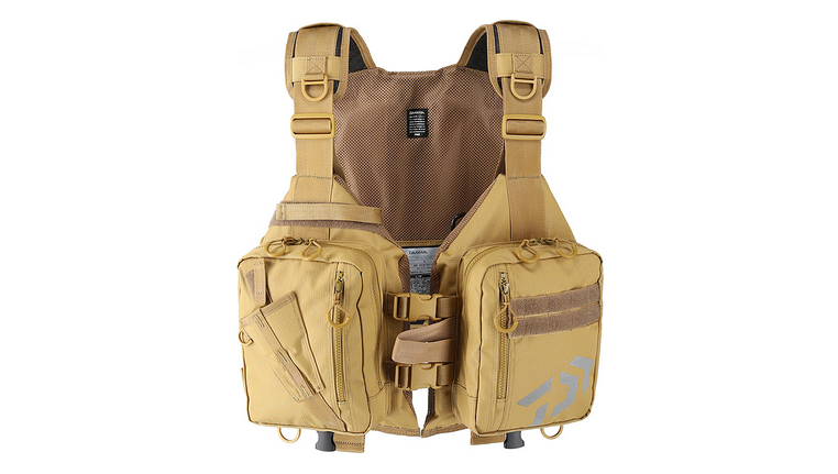 ライトフロートゲームベストDF-6421は2021年新発売の超ショート丈